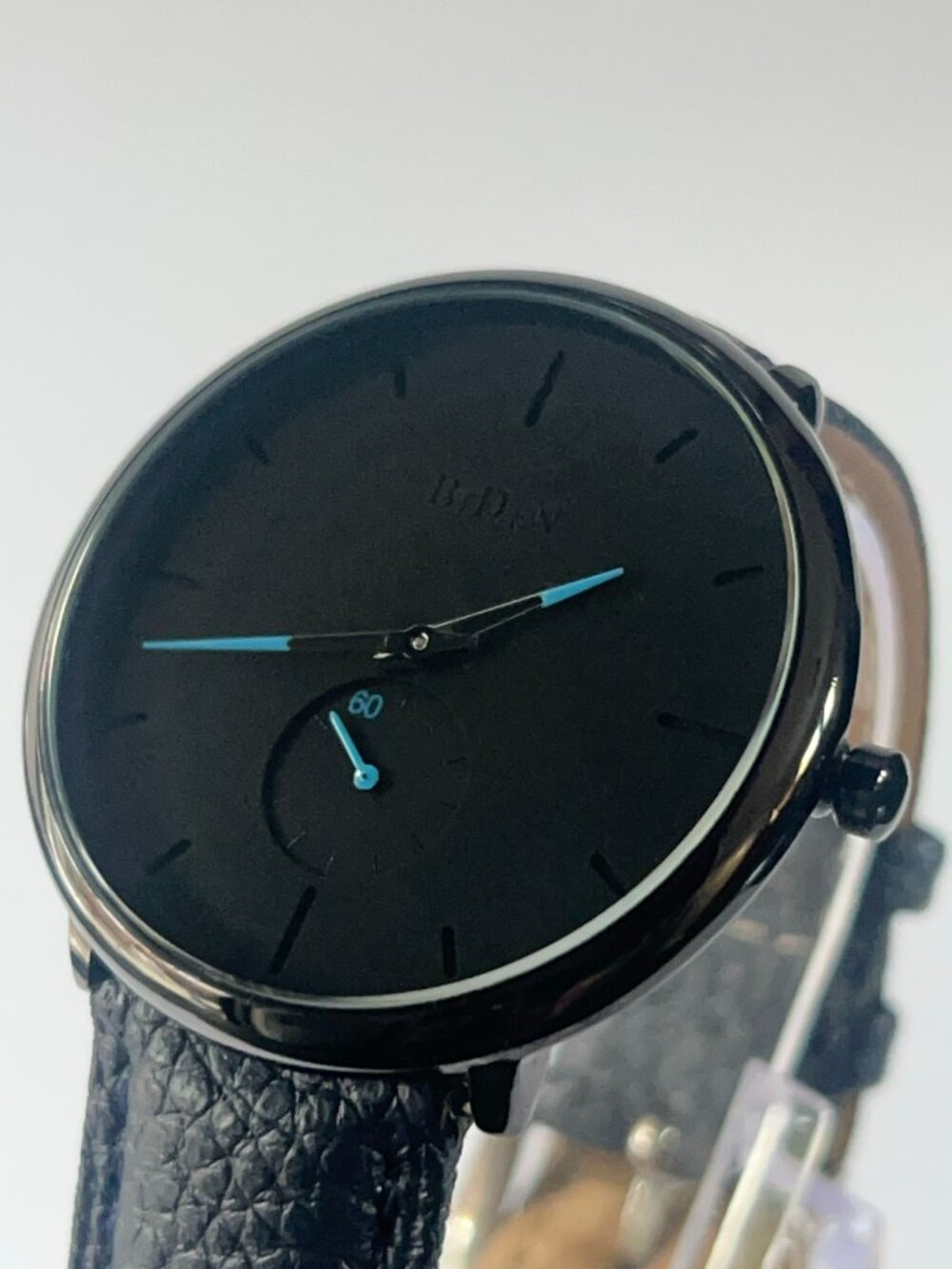 Biden minimalist blue 40mm quartz watch